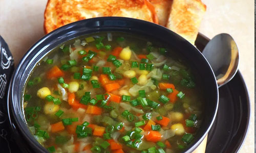 Clear Vegetable Soup